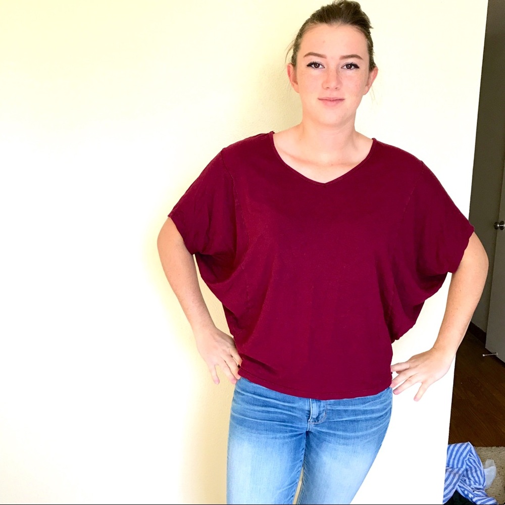 Ava Sky red top! Super cute goes with a lot